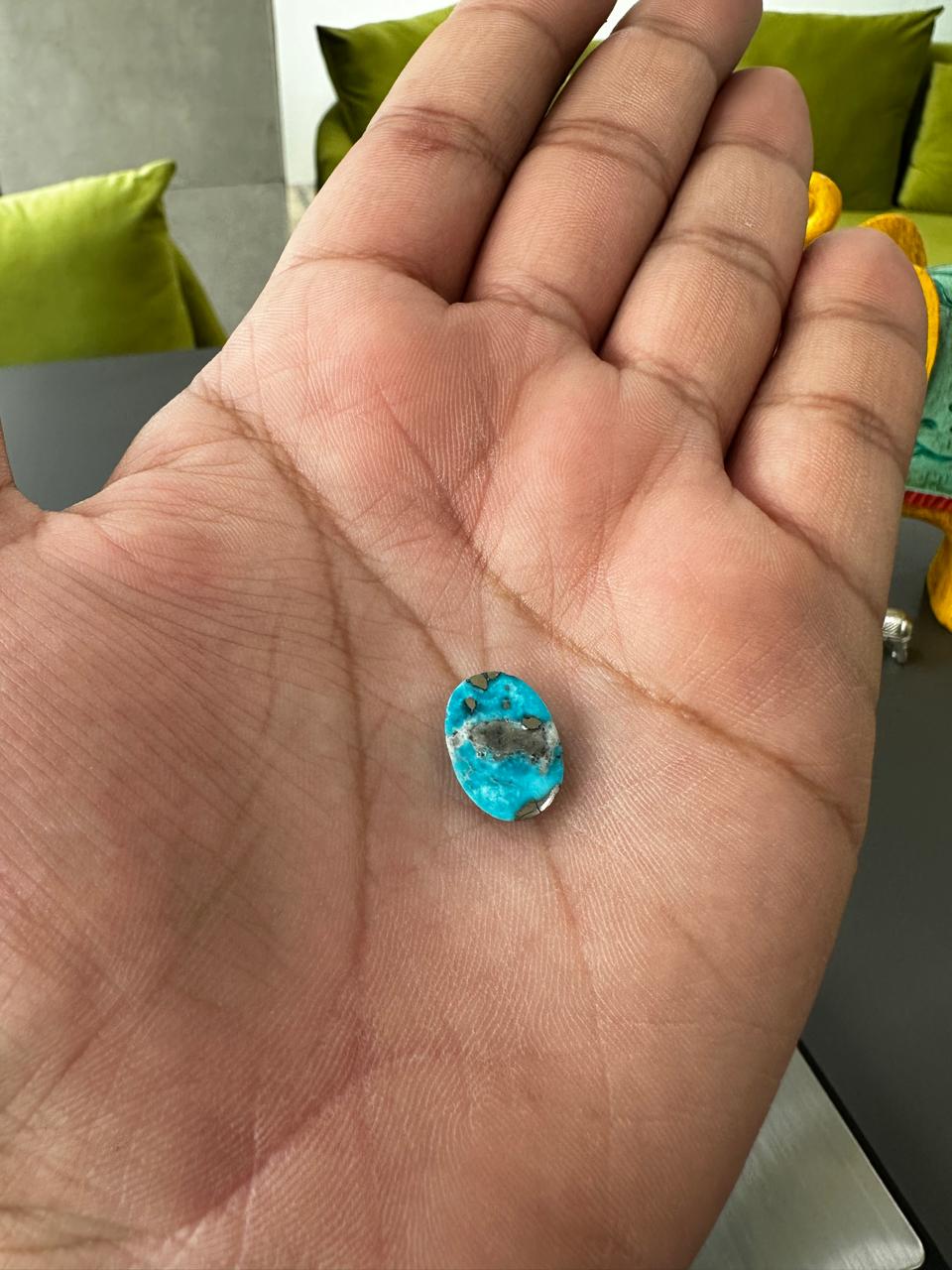 Natural Firoza (Turquoise) - 5.75 Carats